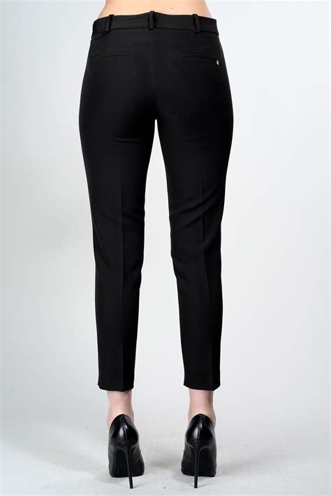 pantaloni neri leggeri donna|pantaloni nero donna.